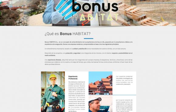Página Web Bonus Habitat
