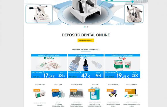 Página Web Dentalis Iberia