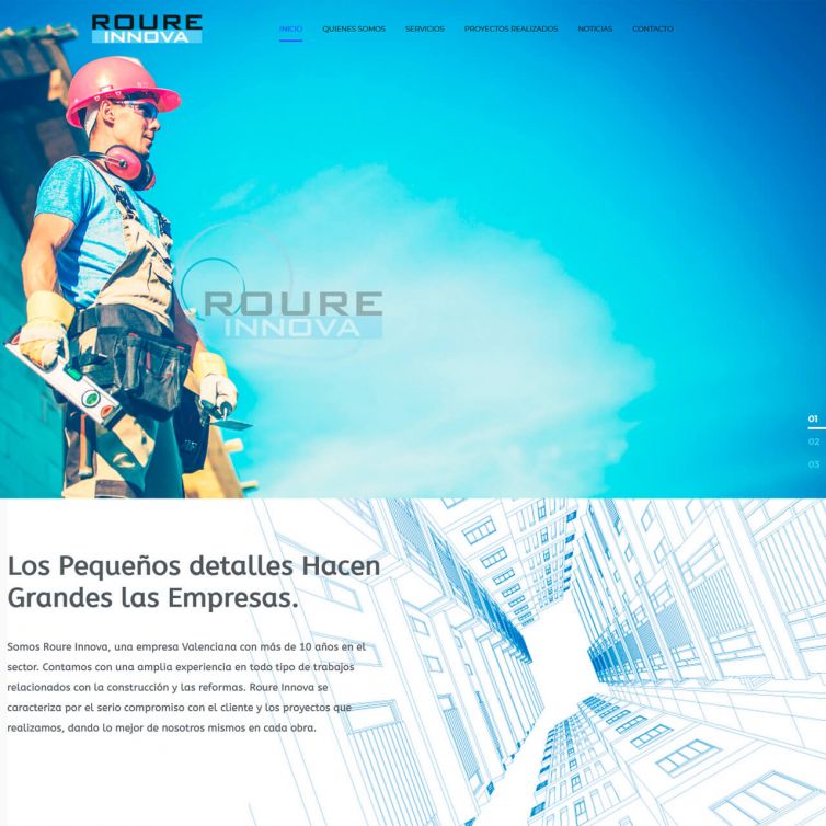 Página Web Roure Innova