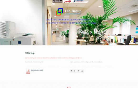 Página Web TR Group