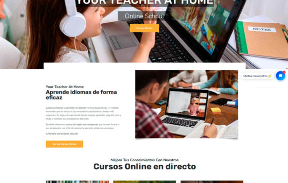 Página Web Your Teacher at Home