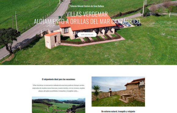 Página Web Villas Verdemar